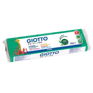 PLASTICINA GIOTTO PATPLUME VERDE ESCURO 350 G